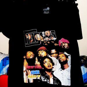 lauryn hill & fugees 1996 ready or not MINT M tee - hip hop rap complete score